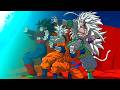 Goku Gohan Bardock Triple Kamehameha Dragon Ball AF