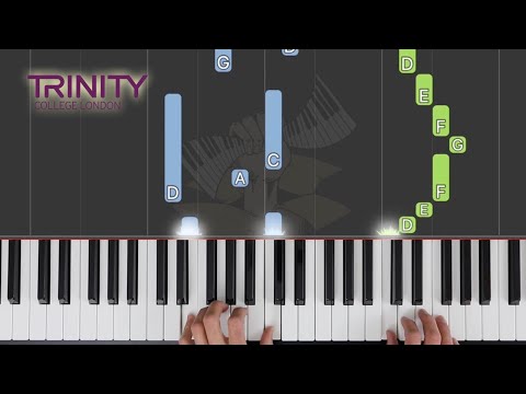 Ballad / TRINITY Piano Grade 3 2021-2023 / Synthesia Piano tutorial