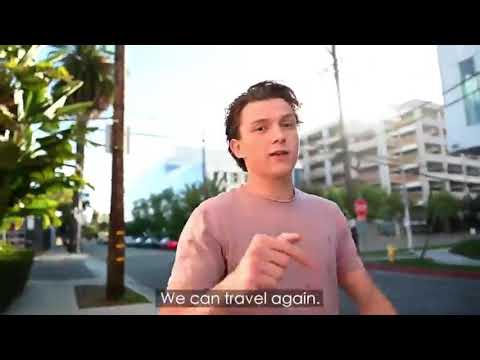 @Tom Holland ank Peter Parker is out in LA (Spiderman No way home Promotion*