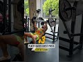 How to Build Big Upper Body (Push Day Workout)