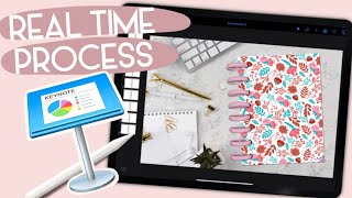 HOW TO MAKE A FLORAL DIGITAL BUJO ENTIRELY IN KEYNOTE 📖