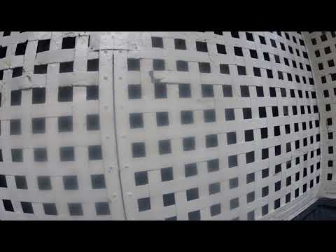 AMAZING Early 1900's Birdcage Staley Manually Controlled Traction Freight Elevator In NYC