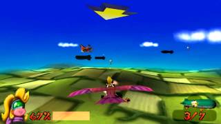 Crash Bandicoot: Warped 105% Walkthrough HD - Part 18: Bye Bye Blimps