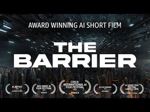 THE BARRIER – award winning AI short film