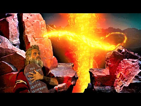 i Dieci Comandamenti - Mosè e le Leggi di Dio Incise sulle Tavole di Pietra (HD)