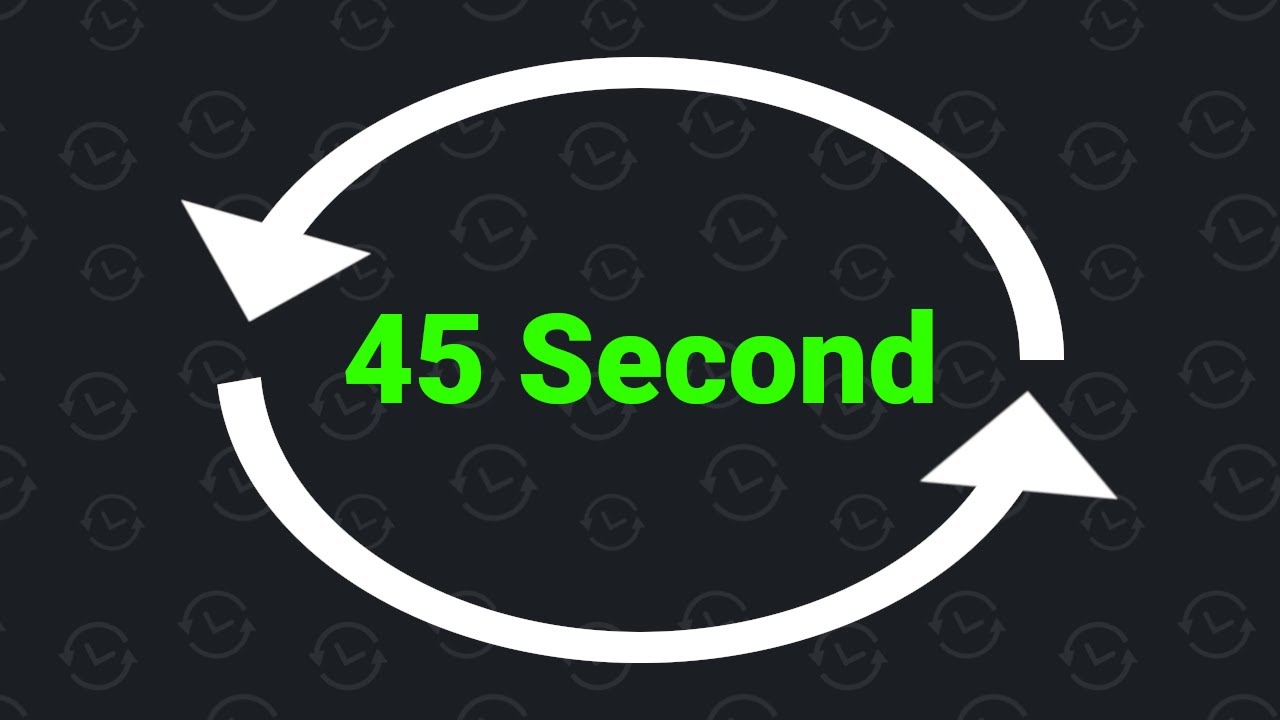 45 Second Interval Timer