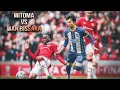 Aaron wan bissaka vs Mitoma |Every moment|mantd 0 Brighton 1