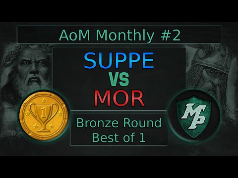 Age of Mythology: Suppe vs Mor - Meta Plays Monthly Tournament #2