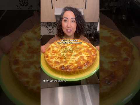 Quiche Lorraine à la Farine de Pois-chiches Sans Gluten