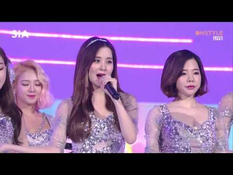 [160315] SNSD 소녀시대 - Style Icon Awrard 2016 (Material Art + Lion Heart)