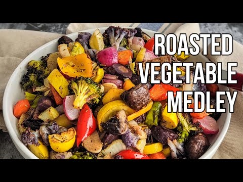 Oven Roasted Vegetable Medley with Thyme and Rosemary