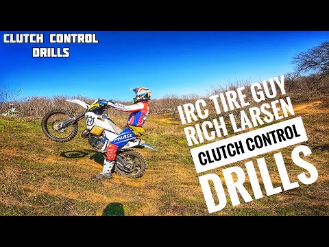 IRC TIRE GUY RICH LARSEN CLUTCH CONTROL DRILLS #practice #technique #drill #dirtbike