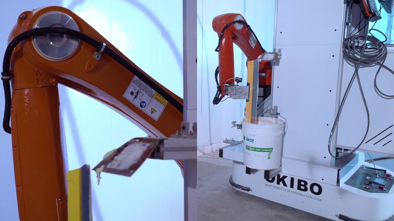 <p>Okibo - autonomous wall plastering robot</p>