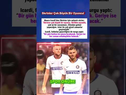 ICARDI’DEN SKRINIAR’A MESAJ! 🦁 "ELİMDEN GELENİ YAPACAĞIM!" #shorts #galatasaray
