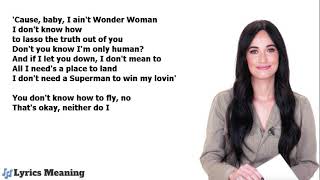 Kacey Musgraves - Wonder Woman | Lyrics Meaning