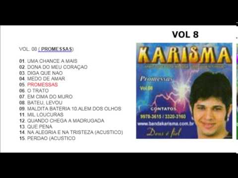 BANDA KARISMA -CD PROMESSAS -VOL 08 [COMPLETO]