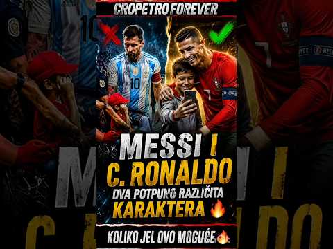 🔥MESSI TJERA DJECU FANOVE OD SEBE😱 C.Ronaldo NE ❤️