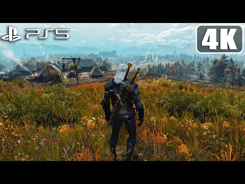 The Witcher 3 PS5 Gameplay [4K 60FPS]