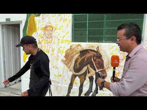 Nariño Antioquia plasma su historia en un mural 