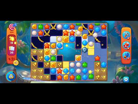 Game 🐟 Fishdom Challenge Level 334 Gameplay under two Minutes