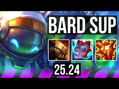 BARD & Tristana vs BLITZCRANK & Yasuo (SUP) | 45K damage | EUW Master | 25.24
