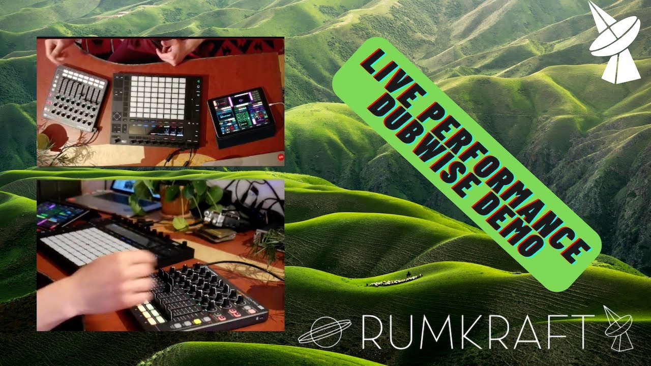 Ableton Live Echo Effekt - Live Performance Dubwise Demo - Rumkraft music production tutorial video