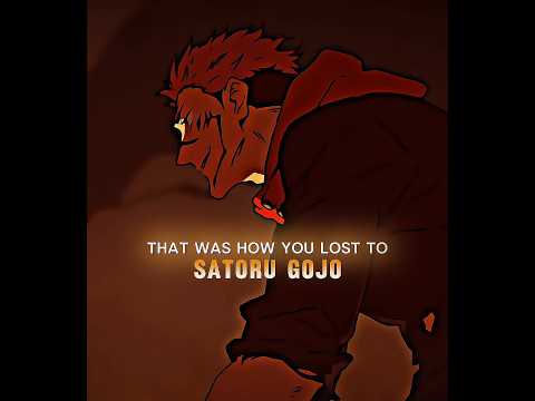 「 Infinite Void 🔥」- Devil Eyes | Gojo vs Jogo | jujutsu kaisen |#jujutsukaisen #anime