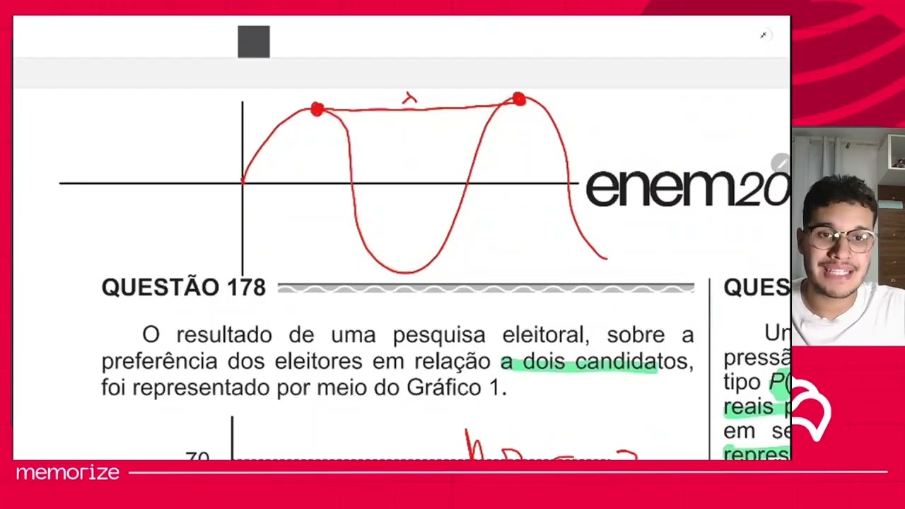 Resolução em Vídeo — Questão 166 ENEM 2017
