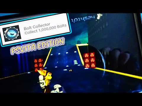 How To Easily Unlock The Bolt Collector Trophy/Glitch In Ratchet & Clank (PSVITA EDITION)