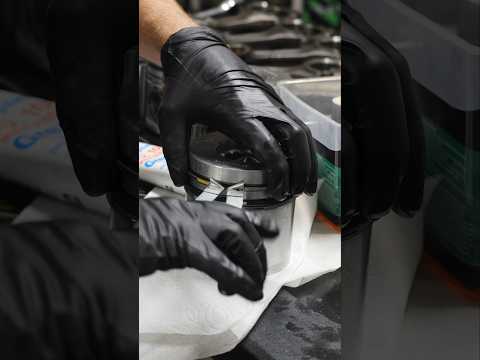 Installing Piston Rings And Rods On A Cummins #truck #cummins #diesel #engine #mechanic