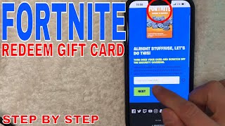 ✅  How To Redeem Fortnite Gift Card 🔴