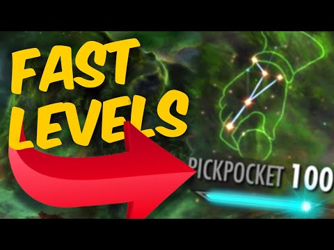 How to Level Up PICKPOCKETING IN SKYRIM (Base Game) 2024
