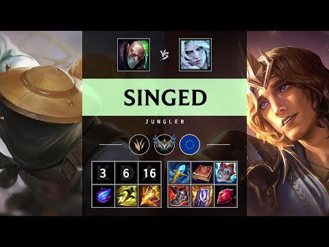 Singed Jungle vs Viego - EUW Challenger Patch 25.19