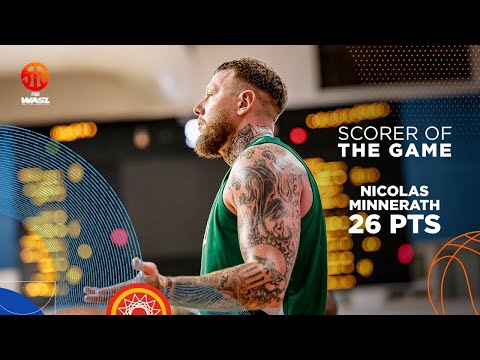 FIBA WASL S2 | SCORER OF THE GAME | MANAMA VS SHABAB AL AHLI | NICOLAS MINNERATH