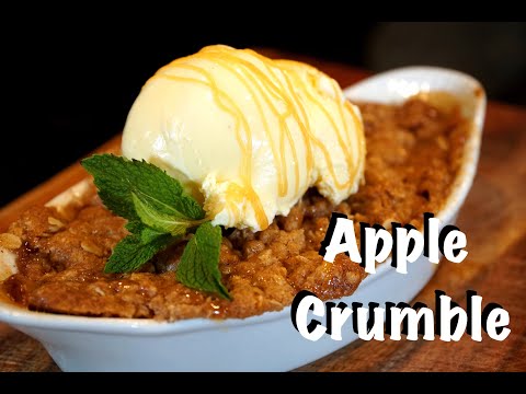 How To Make Apple Crumble - Quick & Easy Apple Crumble Recipe #mrmakeithappen #applecrumble #dessert