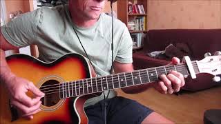 l&#39;âme dans l&#39;eau (Mylène Farmer) cover guitare acoustique