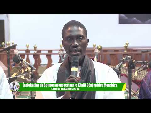 EN DIRECT DE TOUBA: Déclamation des Qaçaides le 1 er Shawwal 1439H à la résidence Cheikhoul Khadim