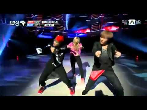 [130928] Dancing 9 - HyoYeon , Lay and Kai Cut [SNSD & EXO]