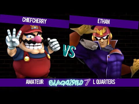 Blacklisted 7 Amateur LQ - ChiefCherry (Diddy Kong, Wario) vs Ethan (Captain Falcon)