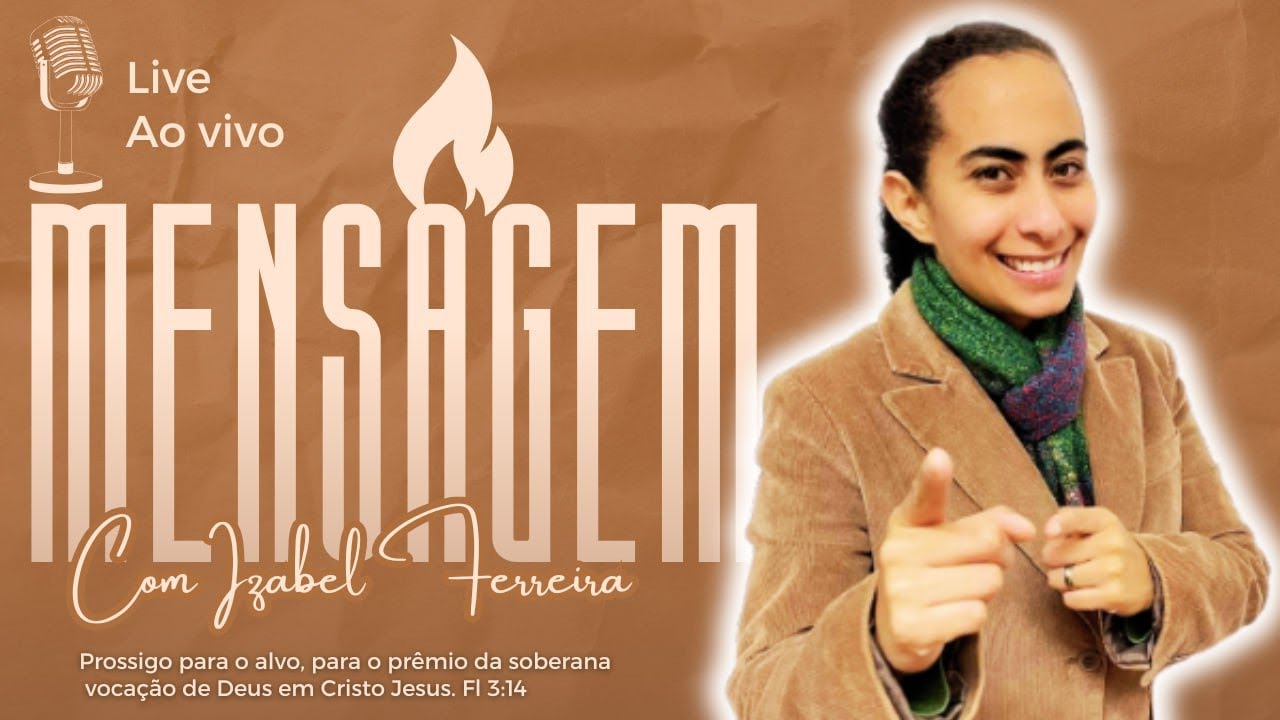 30/12/2024 - PREGAÇÃO COM  IZABEL FERREIRA | GENESIS 37:3