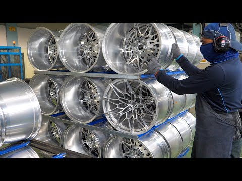 Car Wheels Mass Production Process
