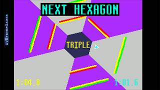 NEXT HEXAGON - ZX Spectrum Next 2026 Homebrew game! - DVDfeverGames