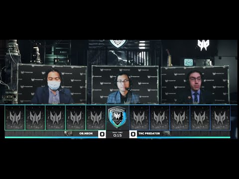 Asia Pacific Predator League 2021 Grandfinal TNC Predator Vs OB.Neon [0:0] Best of 3