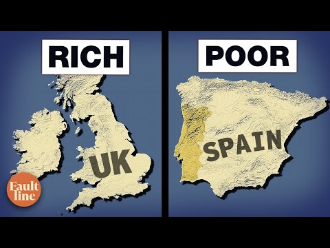The Geographical Divide in Europe: Exploring the Wealth Gap
