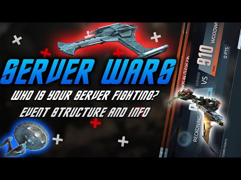 Server Wars! | List of who each server will fight in Incursions Round 1 | Star Trek Fleet Command