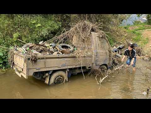 Girl Restores Abandoned Car Submerged in Water – and the Unexpected Outcome!