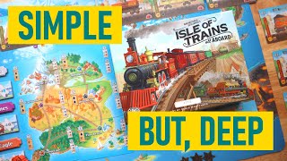 A SIMPLE, Thinky, Brain Training Card Game? - Isle of Trains Review