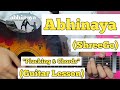 Abhinaya - ShreeGo | Guitar Lesson | Plucking & Chords | (Official)