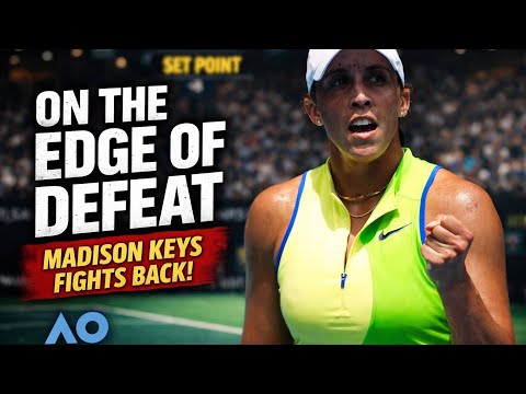 Defending Champion on the Edge: Madison Keys Battles Nerves and Roars Back in Melbourne!