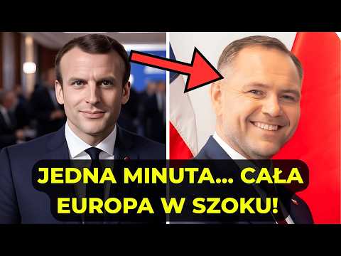 Macron prowokował Nawrockiego na szczycie UE… ale został ZMIAŻDŻONY jedną frazą